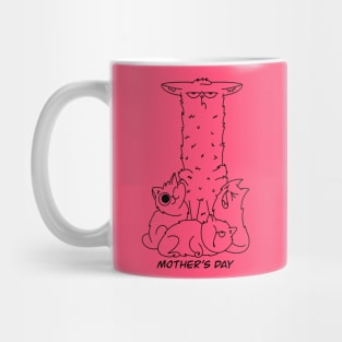 Odd Kitty Mother's Day meh face Mug